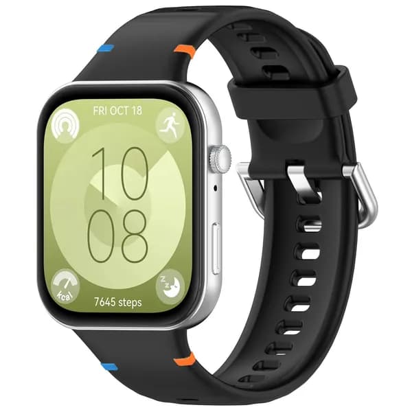 Силиконовый ремешок с прострочкой Для Huawei Watch Fit 4/Fit 4Pro, Приятный Для Кожи Спортивный Ремешок Для Huawei Fit 3