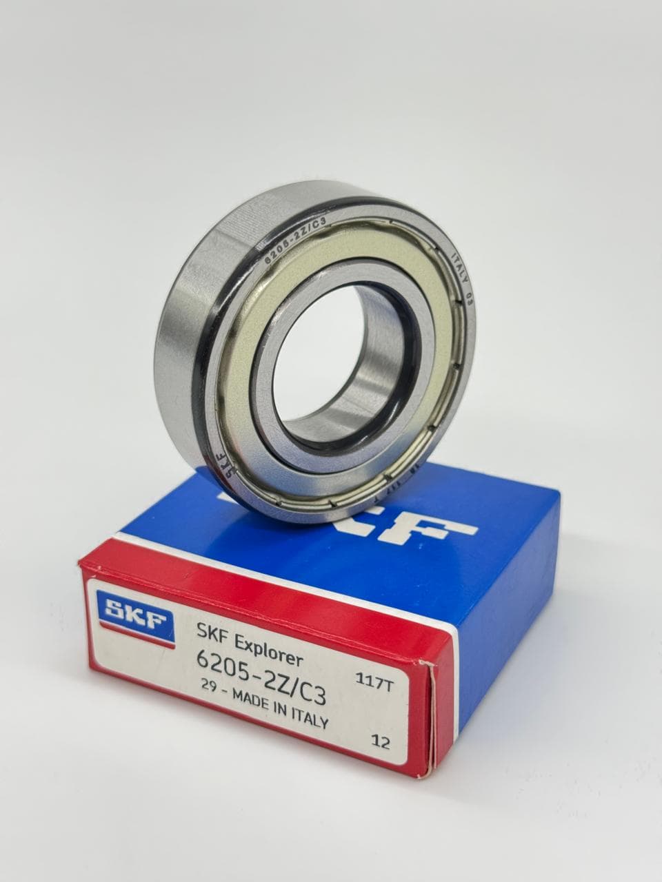 Подшипник SKF 6205-2Z/C3(80205) 25х52х15 на коробку передач Урал(375.377),Зил Бычок
