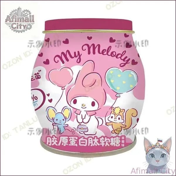 Серия Sanrio - желе Мелодия со вкусом клубники 80гр