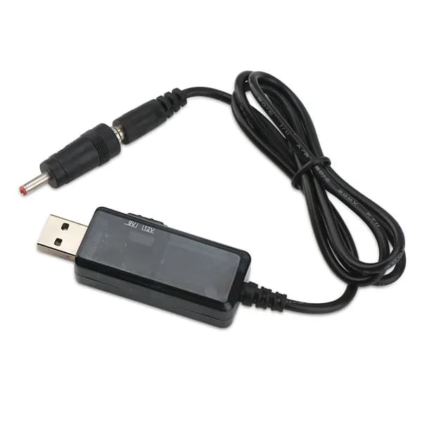 USB-преобразователь повышающий напряжение с цифровым дисплеем, 5 В в 9 В или 12 В