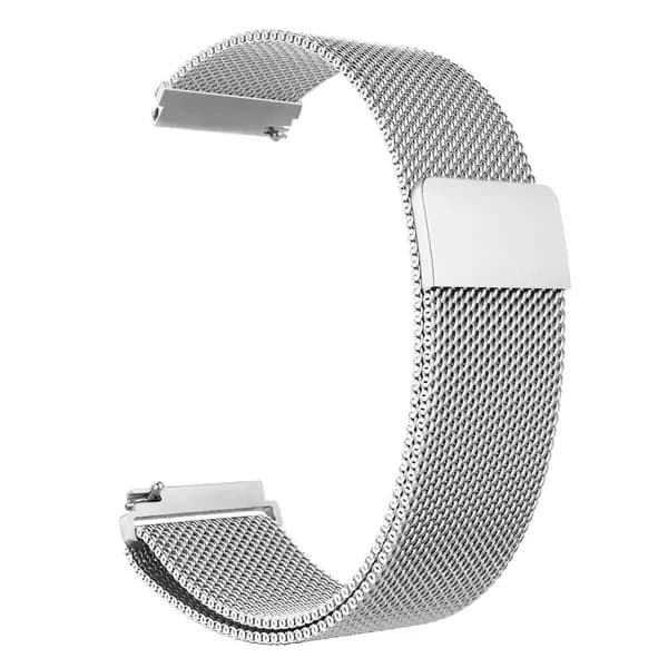 20 мм 22 мм Миланский ремешок для Samsung Galaxy Watch 6 5 4 40 Active 2 GearS 3, металлический ремешок для Amazfit Bip Huawei 4 Pro GT4