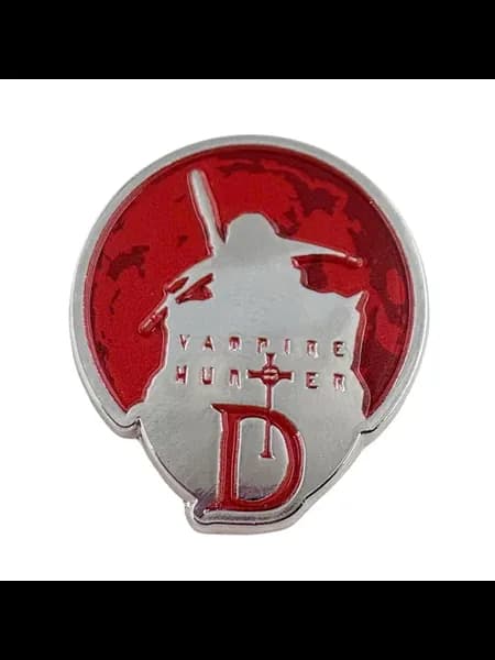 Эмалированная брошь Vampire Hunter D