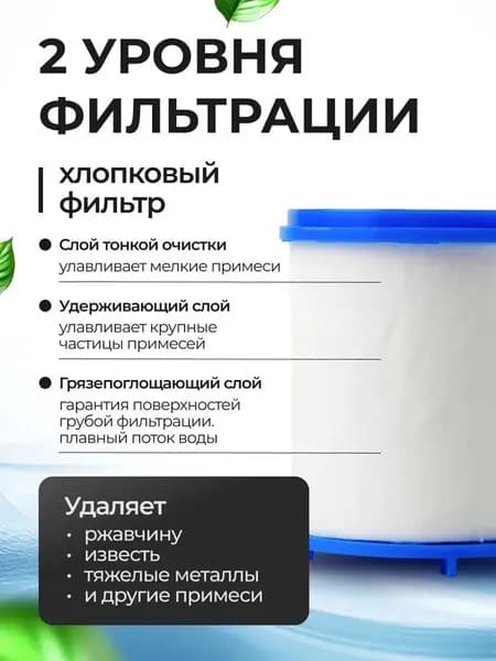 Кухонный бытовой фильтрующий элемент для очистки воды, 10 сменных стержней, подходит для кухонь и ванных комнат