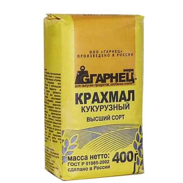 ГАРНЕЦ крахмал кукурузный безглютеновый 400 г