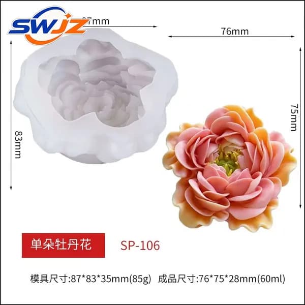 Эксклюзивная лимитированная серия силиконовых формок пищевого качества подходит для создания эпоксидной смолы, свечей, гипса и декоративных ваз