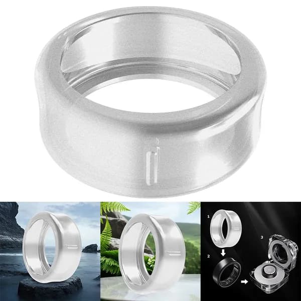 Прозрачный силиконовый чехол для Samsung Galaxy Ring защита от ударов и царапин