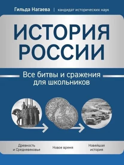 История России. Все битвы и сражения для школьников | Г. А. Нагаева | Электронная книга
