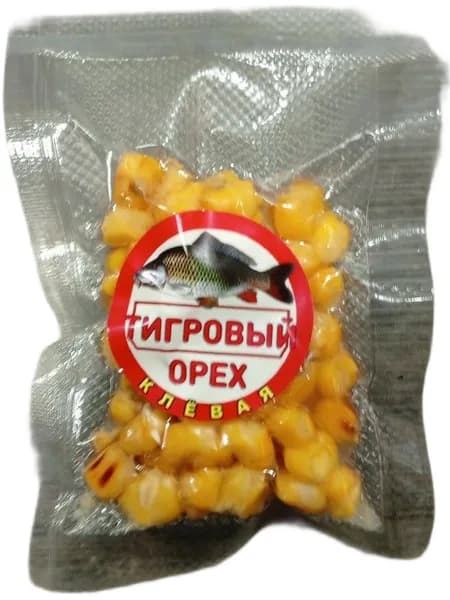 Кукуруза насадка на крючок.Тигровый орех. 100 гр.