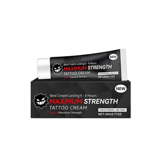 Охлаждающий крем после процедуры татуирования Maximum Strength, 20 г