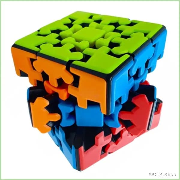 Кубик Рубика Gear, 3x3, 3D, головоломка, в коробке, с инструкцией
