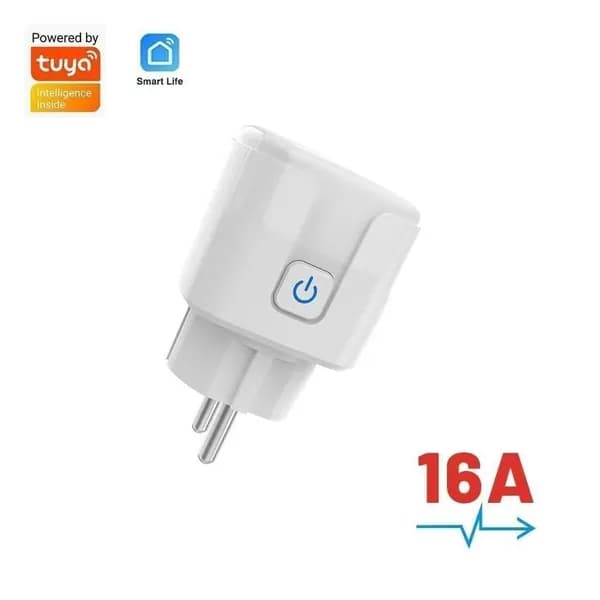 Умная розетка WiFi 16A Согласен использовать без шлюза (Алиса, Google Home, Маруся) , Умные вилкиLXZ