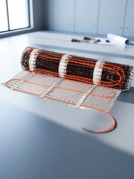 Электрический мат 22 PV 1165 Вт 6.7 м2, теплый пол одножильный без заземления. Товар уцененный