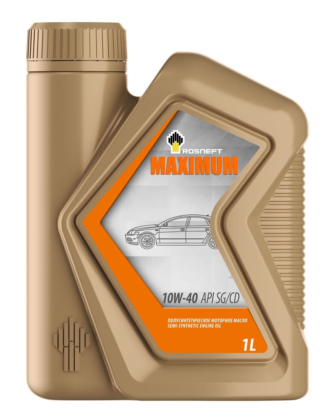 Rosneft 10W-40 Масло моторное, Полусинтетическое, 1 л