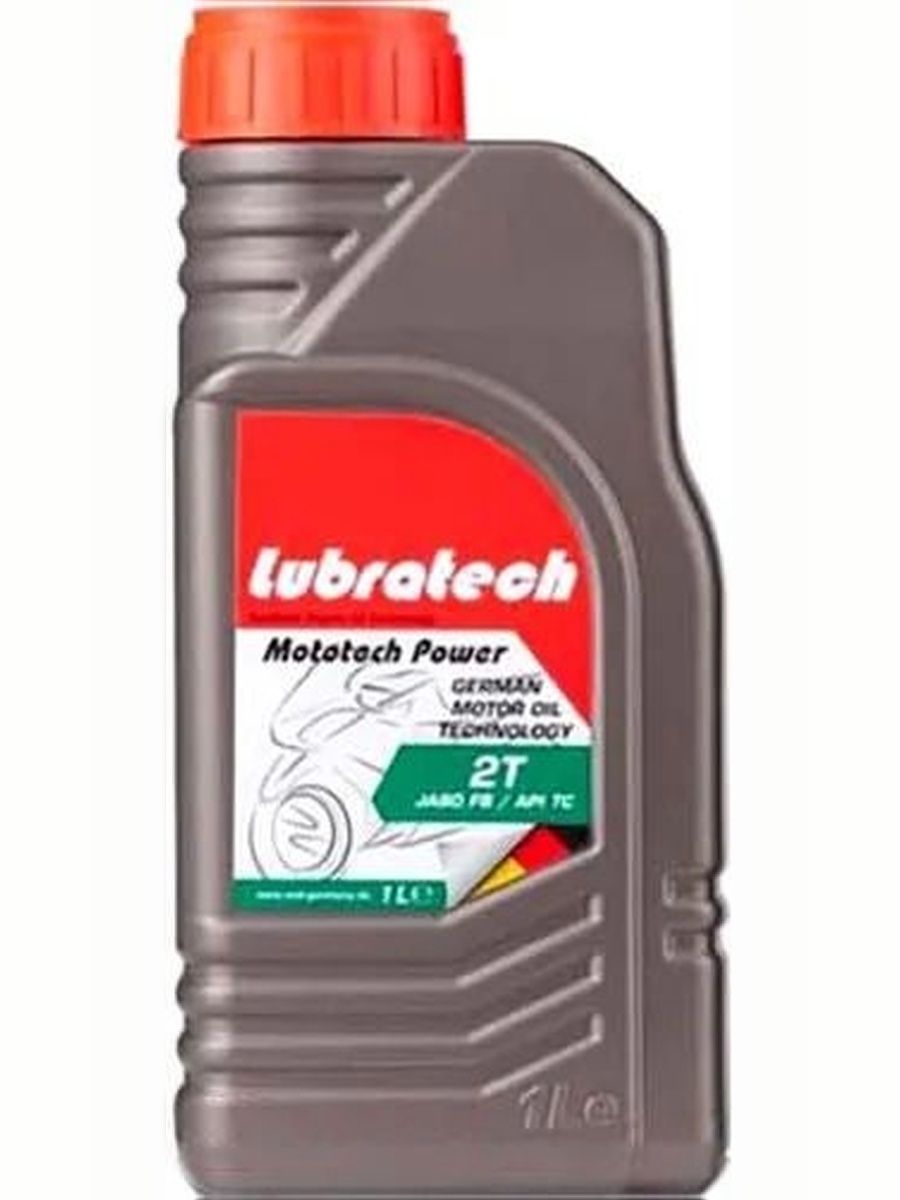 Lubratech MOTOTECH POWER 2T Масло моторное, Полусинтетическое, 1 л