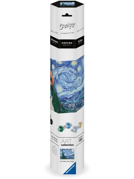 Ravensburger CreArt ART Collection "Звездная ночь" Ван Гог Набор для рисования по номерам