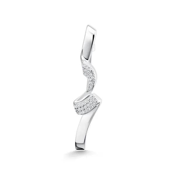 Брошь из серебра 04-5161/00КЦ-00
