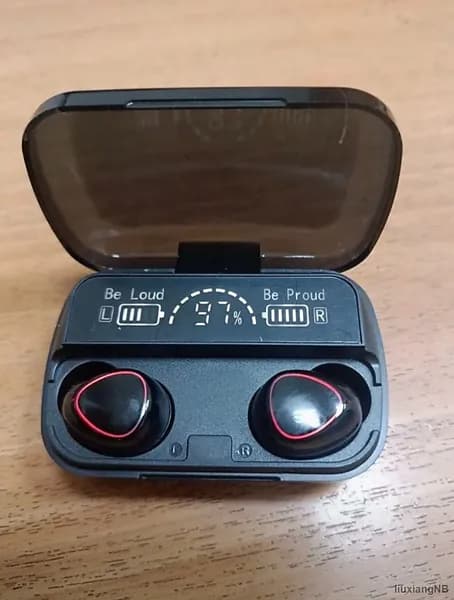 Наушники беспроводные с микрофоном 019cd8fe75af7cc4b51a9d7c218bd41a, Bluetooth, microUSB, черный, бирюзовый