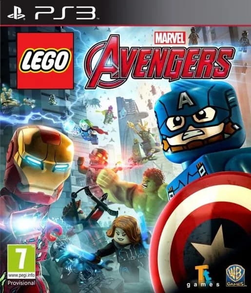 Игра по мотиву LEGO Marvel Мстители. Издание на диске. Русская версия на ps3.