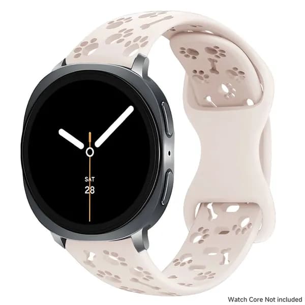 силиконовый ремешок для Samsung Watch 8 40 мм 44 мм / 8Classic 46 мм