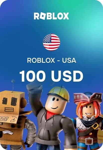 Roblox США 100 USD Карта пополнения