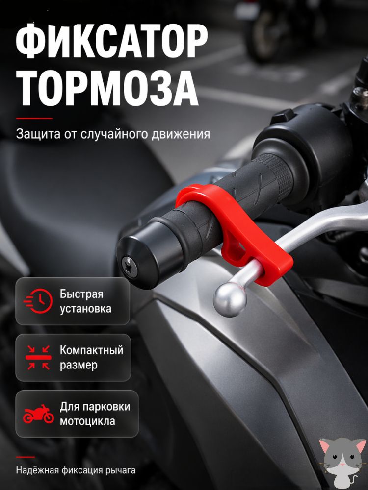 Стопор стояночного тормоза внедорожного , тормозной крюк