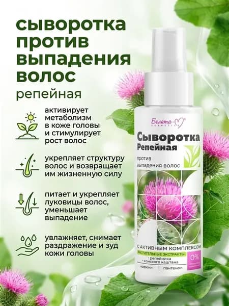 Сыворотка против выпадения волос Репейная