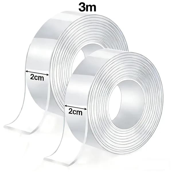 Клейкая лента канцелярская 20 мм x 3 м, 1 шт.