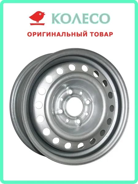 Trebl 8200T Колесный диск Штампованный 15x6" PCD4х108 ET52.5 D63.3