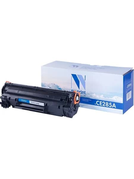Тонер-картридж NV Print NV-CE285A, лазерный, черный
