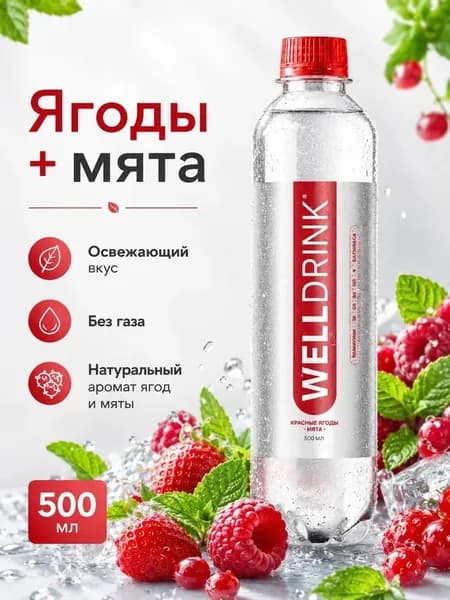 Pastel Вода Питьевая Негазированная 500мл. 1шт