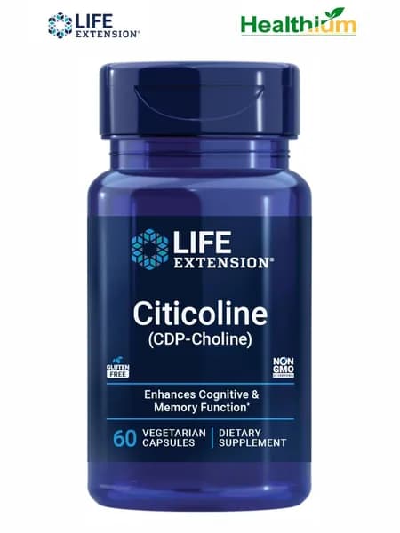 Citicoline (CDP-Choline) 60 капсул Холин (CDP Choline), Цитиколин