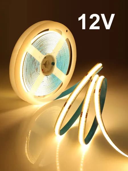 Светодиодная лента, IP20, Теплый белый, 1 шт