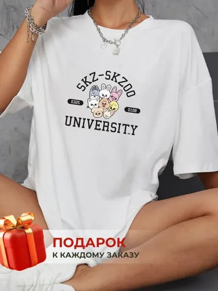 Футболка c принтом Страй кидс Stray Kids