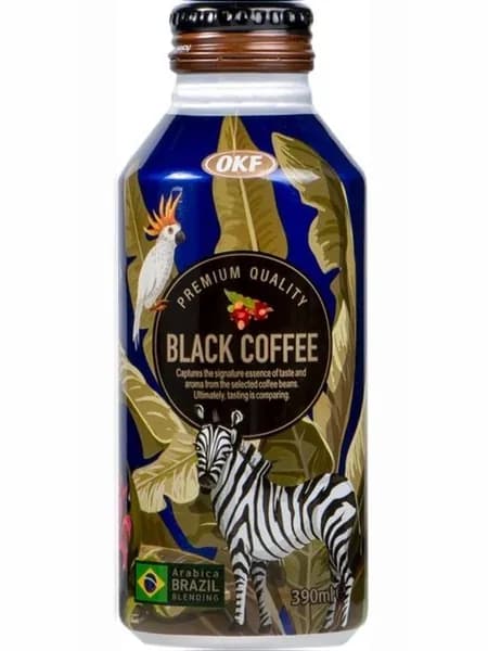 Кофейный напиток Black Caffe ОКФ Корея, 390 мл