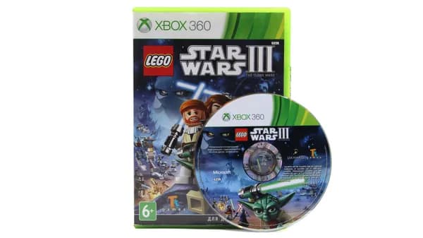Xbox 360 игра Star Wars 3 The Clone Wars