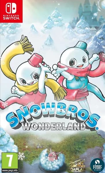 Игра Snow Bros. Wonderland Switch Картридж на Nintendo Switch