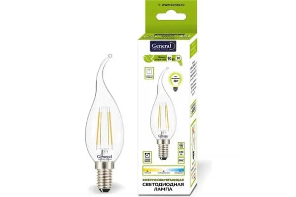 GLDEN CWS 10 230 E14 6500 светодиодная филаментная лампа