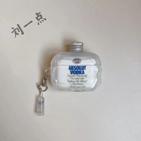 Уникальный чехол в форме бутылки для AirPods Pro2 прочность и креатив в каждой детали