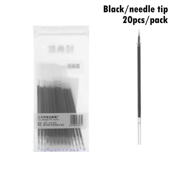 20/50/100 PCs/Lot 0.5mm Черные чернила