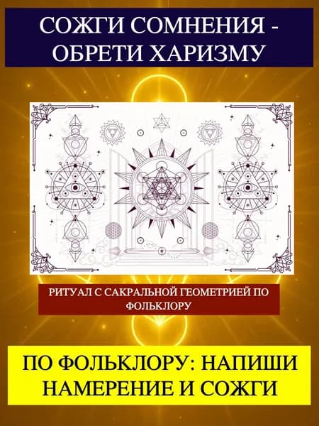 Ритуал на уверенность и харизму. Талисман. Амулет. Повышение харизмы и уверенности.