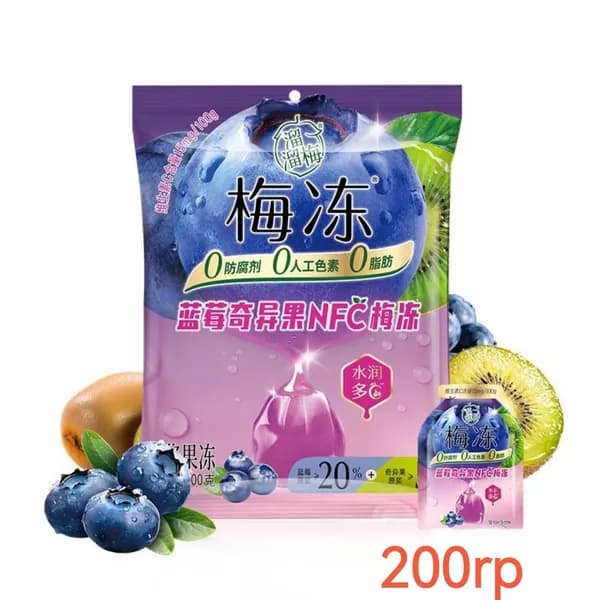 Желе фруктовое Liuliumei набор вкусов 1 шт х 200 гр