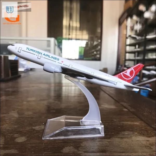 Турецкие Авиалинии Боинг 777, Металлическая Модель Самолета, Turkish Airlines B777