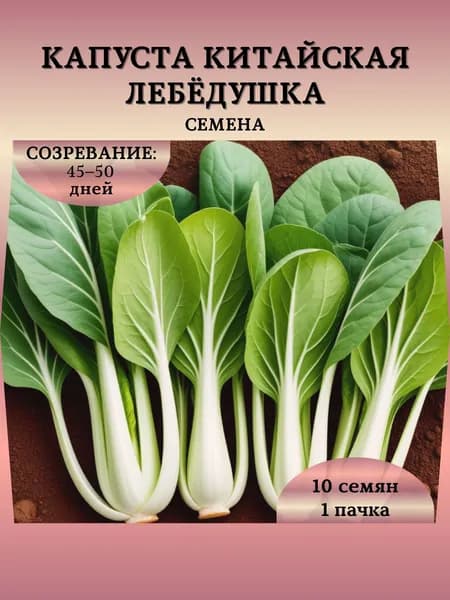 Семена Капусты китайской "Лебедушка", 10 семян