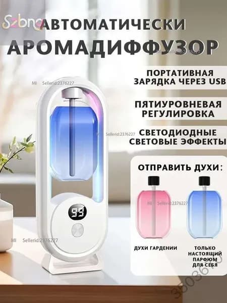 Аромадиффузор ультразвуковой XXJ, белый