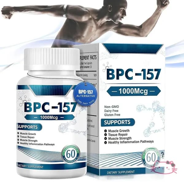 BPC-157 капсулы для восстановления, 60 шт, бутылка