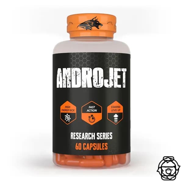 Amarok Nutrition ANDROJET Enclomiphene citrate 60 капсул , бустер тестостерона. ПКТ