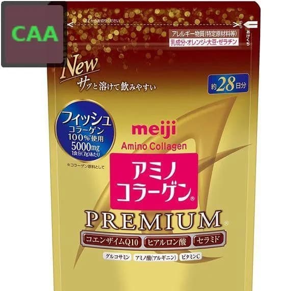 Японский коллаген Meiji для суставов и связок, порошок 214 г