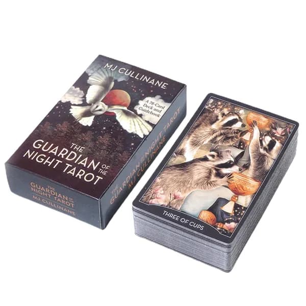 Самая популярная Колода карт Таро Набор 78шт Карточная игра The of the Night Tarot Deck Английская версия Wi