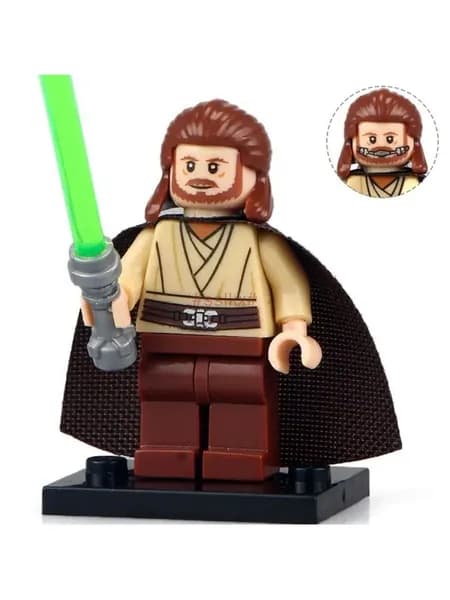 Фигурка Star Wars Звёздные Войны, Квай-Гон Джинн, конструктор для мальчиков