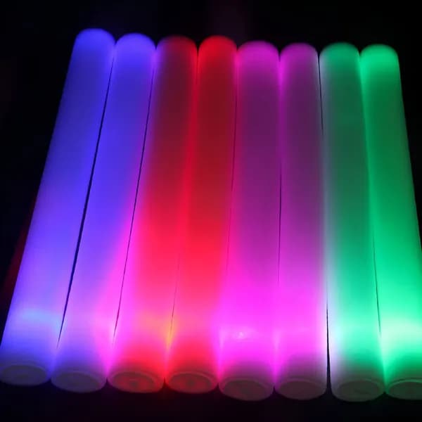 BESTSKY Светящиеся LED палочки для вечеринок, концертов и праздников, многоцветные, многоразовые.